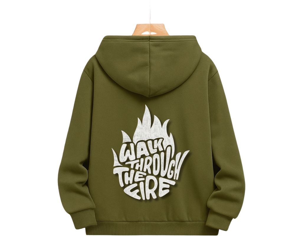 Walk Through The Fire Hoodie – Bold Streetwear