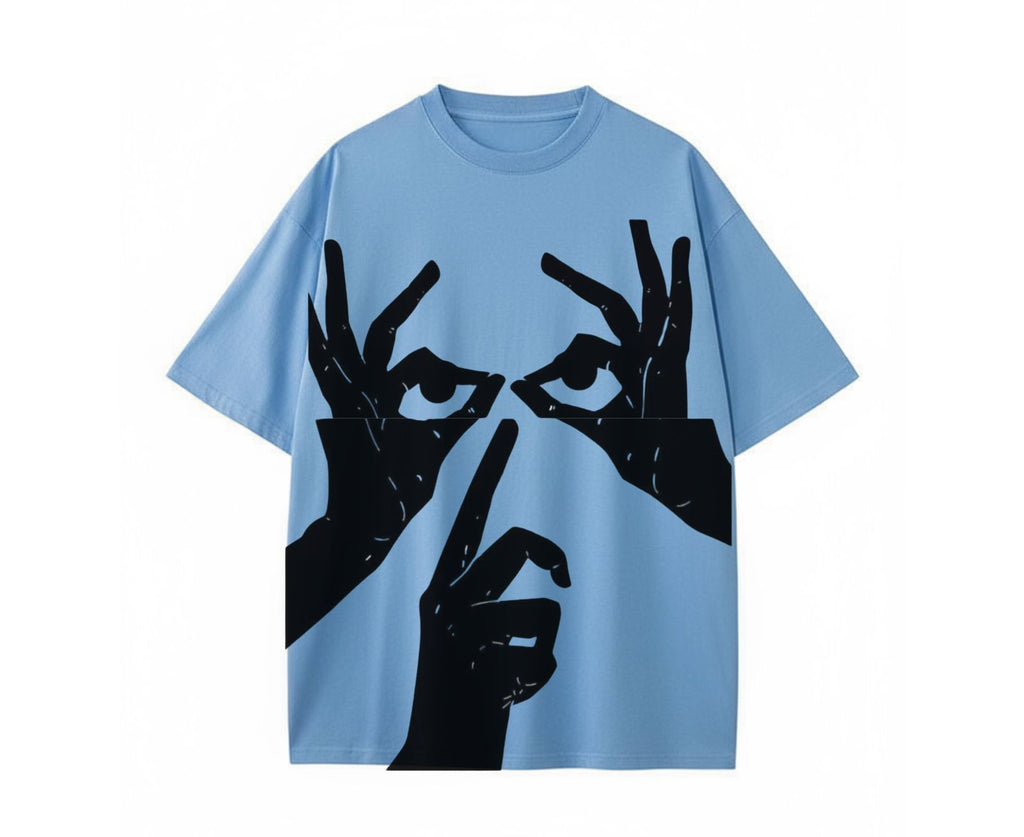 "Street Style Hand Art Graphic T-Shirt