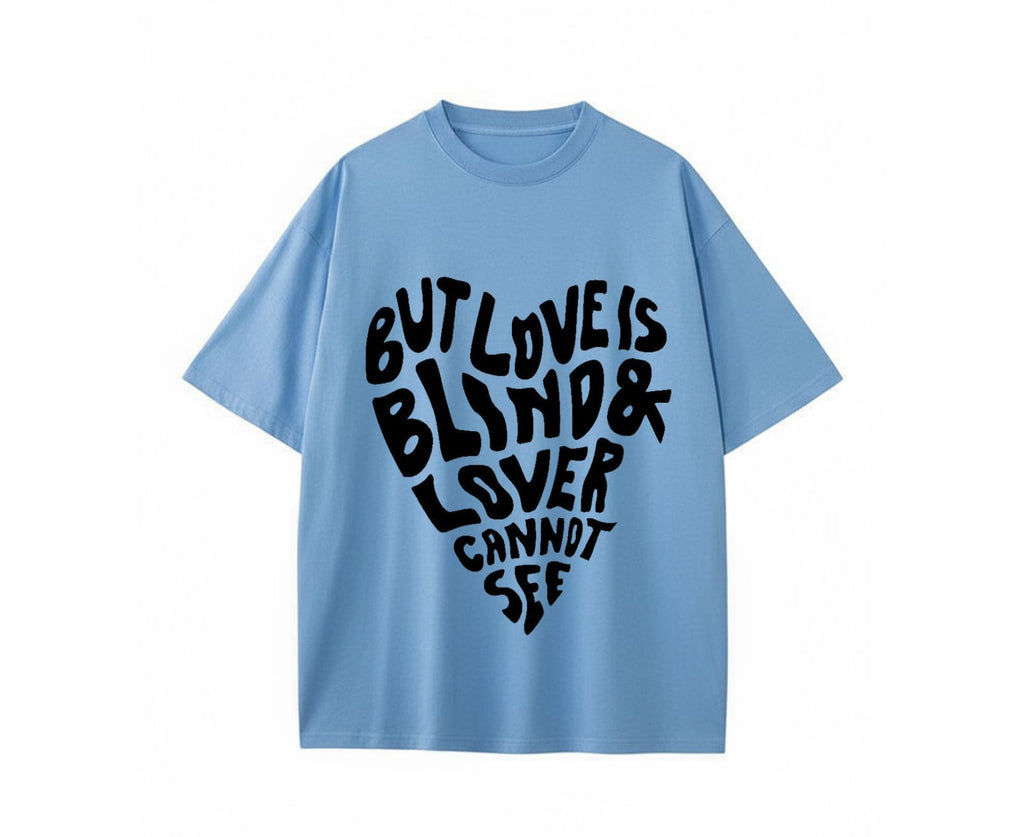 Love Is Blind Heart Graphic T-Shirt - Unisex